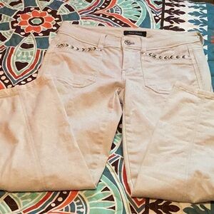 Slim crop jeans. Loser clear out peddle pushers